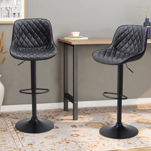2pcs high footrest pub cafe - high,