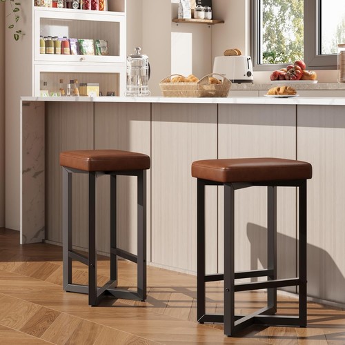 2pcs bar stools - 2pcs, x-frame