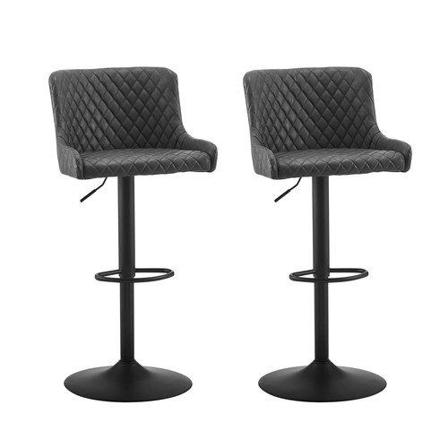 Swivel bar stools - 2x,